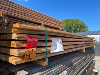 Ca. 72x Douglas Zweeds Rabat, 26x160mm, lengte 300cm
